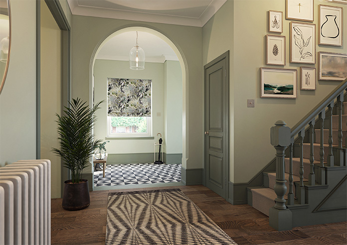 Bali, Green - Roman Blind - Image 6